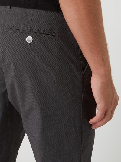 Brax Straight fit chino met stretch, model 'Everest' Antraciet - 3