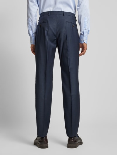 JOOP! Collection Slim fit pantalon met persplooien, model 'BLAYR' Marineblauw - 5