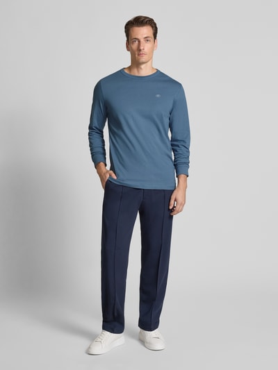 Tom Tailor Regular fit shirt met lange mouwen van puur katoen Blauw - 1