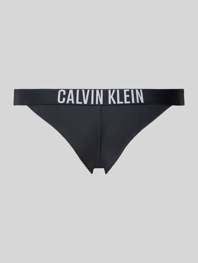 Calvin Klein Underwear Figi bikini z paskiem z logo model ‘BRAZILIAN INTENSE POWER’ Czarny 3