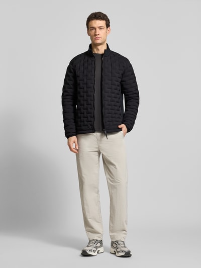 FIRE + ICE Jacke mit Zweiwege-Reißverschluss Modell 'GRAY3' Black 1