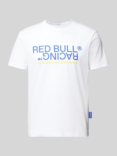 RED BULL RACING X PEPE JEANS RED BULL RACING x Pepe Jeans - T-Shirt mit Label-Print Weiss 2