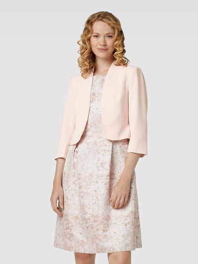 Christian Berg Cocktail Cocktailjacke mit Schößchen Rosa Melange 4