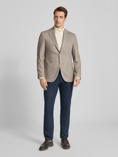 HECHTER PARIS 2-knoops colbert met reverskraag Beige - 1