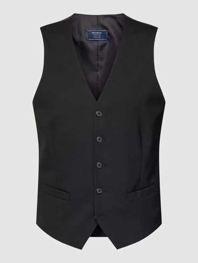 MCNEAL Gilet met knoopsluiting Zwart - 2