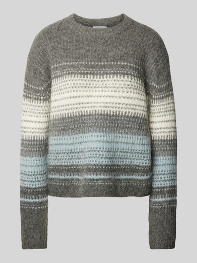 OPUS Gebreide pullover met wol, model 'Pradeta' Lichtblauw - 1