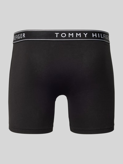 Tommy Hilfiger Trunks mit elastischem Label-Bund im 3er-Pack Black 3