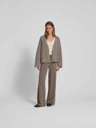 Juvia Cardigan in Strick-Optik Taupe 1