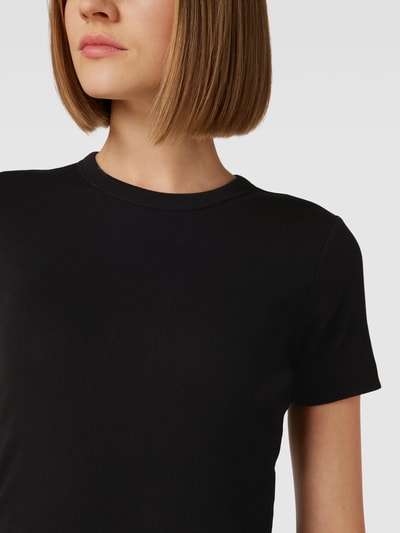 OPUS T-Shirt mit Rundhalsausschnitt Modell 'Samuna' Black 3