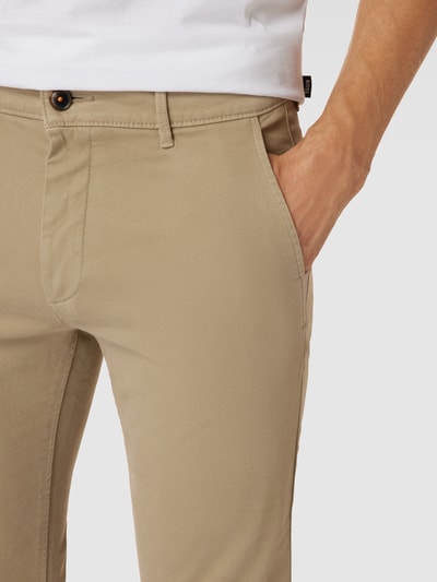 BOSS Orange Slim fit chino met steekzakken Beige - 3