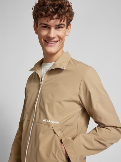 Jack & Jones Jacke mit Stehkragen Modell 'ADAM' Beige 3