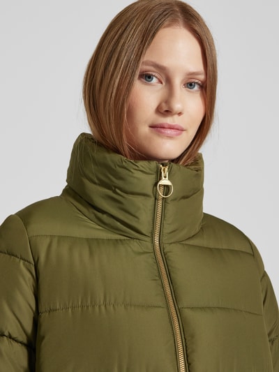 Barbour Płaszcz pikowany ze stójką model ‘MANNING’ Oliwkowy 3