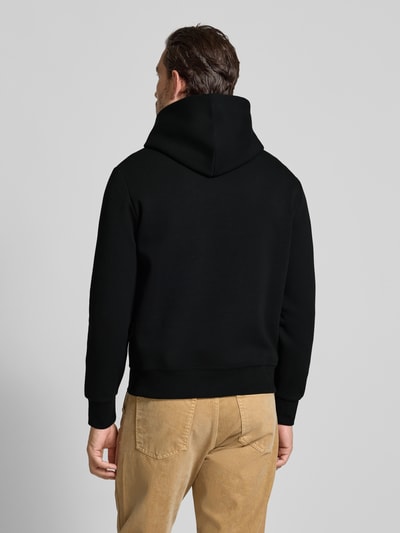 Polo Ralph Lauren Bluza z kapturem, wyhaftowanym logo i kieszenią kangurką Czarny 5