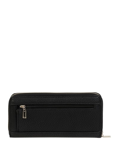 Guess Geldbörse mit Logo-Applikation Modell 'Alby' Black 3