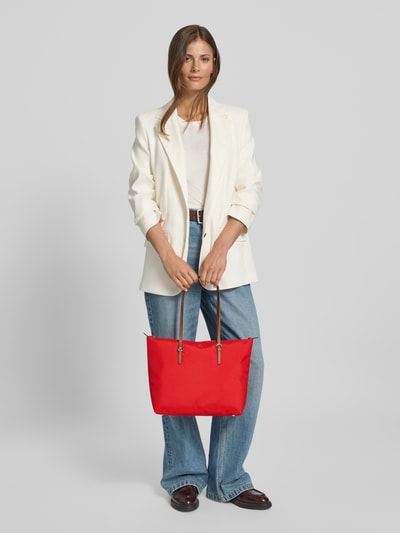 Lauren Ralph Lauren Torba tote z aplikacją z logo model ‘KEATON’ Czerwony 1