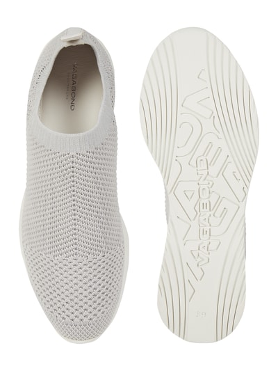 Vagabond Slip-on-Sneaker aus Textil Modell 'Cintia' Hellgrau 4