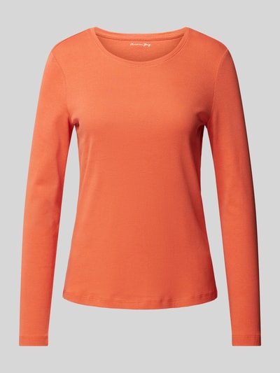 Christian Berg Woman Longsleeve met ronde hals Terracotta - 2