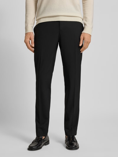 HECHTER PARIS Chino mit Bundfalten Black 4