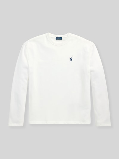 Polo Ralph Lauren Bluzki z długim rękawem o kroju relaxed fit z czystej bawełny Biały 2