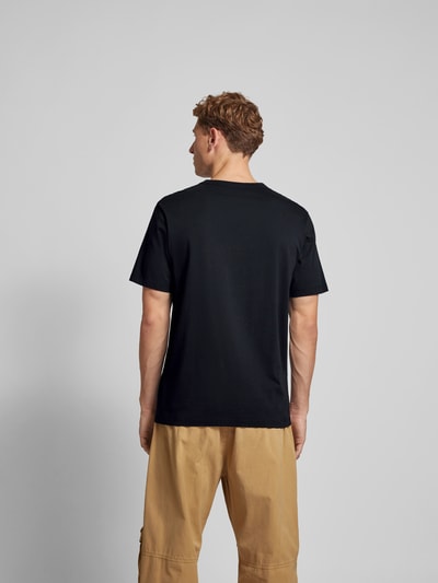 MAISON KITSUNE Regular Fit T-Shirt aus Baumwolle Black 5