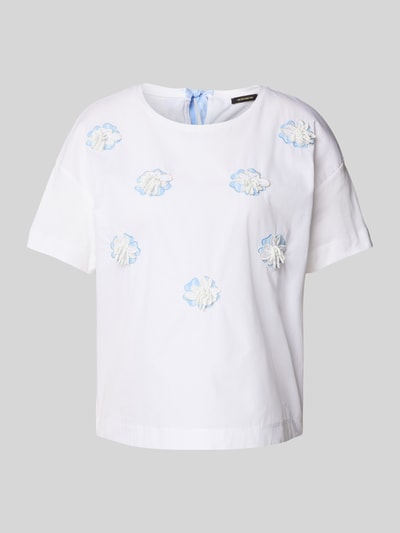 MORE & MORE T-Shirt mit Label-Details Offwhite 2