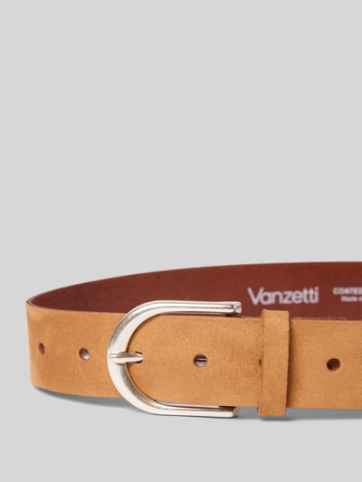 Vanzetti Gürtel aus echtem Leder Cognac 2
