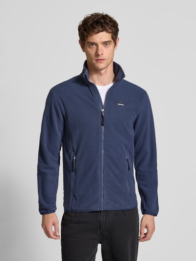 Superdry Fleecejacke mit Stehkragen Marine 4