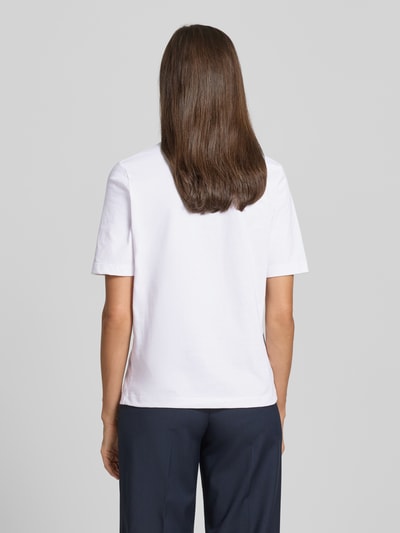 Selected Femme T-shirt o kroju comfort fit z czystej bawełny model ‘SIGNE-HANKIE’ Królewski niebieski 5