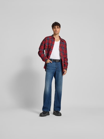 Diesel Wide Fit Jeans im 5-Pocket-Design Jeansblau 1