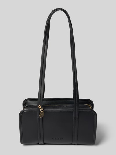 Seidenfelt Torebka z zawieszką z logo model ‘Nelma’ Czarny 2