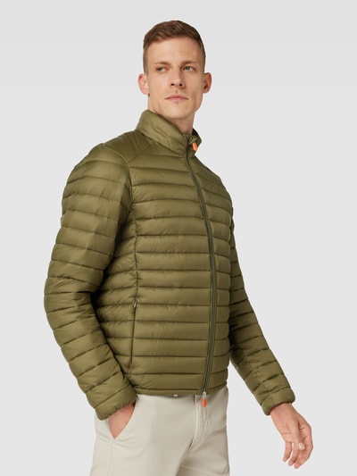 SAVE THE DUCK Steppjacke mit Stehkragen Modell 'ALEXANDER' Oliv 3