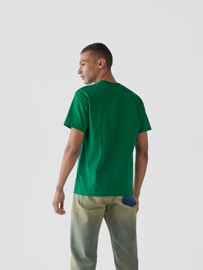 Jacquemus T-Shirt mit Motiv-Print Grün 5