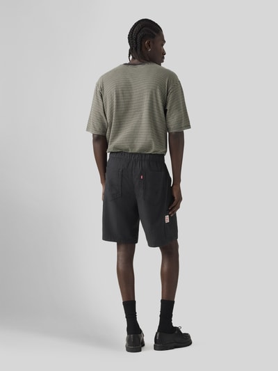 Levi's® Regular Fit Sweatshorts aus reiner Baumwolle Anthrazit 5