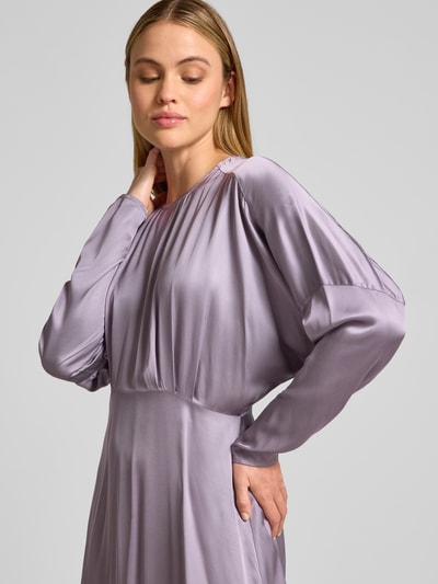 Jake*s Collection Maxikleid mit überschnittenen Schultern Lavender 3