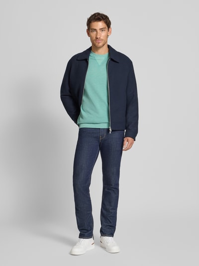 Scotch & Soda Sweatshirt met ronde hals Lindegroen - 1