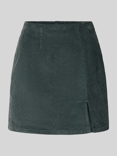 VERO MODA Spódnica mini o rozkloszowanym kroju z mieszanki bawełny model ‘LULA’ Trzcinowy 2
