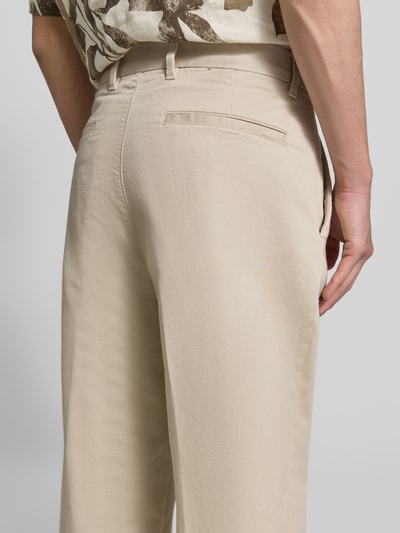 Marc O'Polo Straight Fit Chino aus Bio-Baumwoll-Mix Beige 3