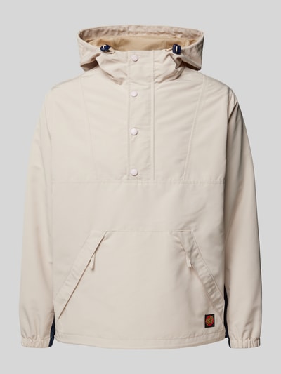 SANTA CRUZ Windbreaker mit Reißverschlusstaschen Modell 'Turner' Beige 2