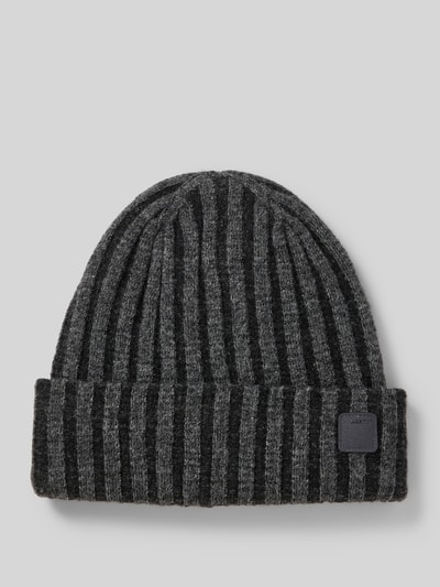 Barts Beanie met labeldetail, model 'Selfoss'  - 1