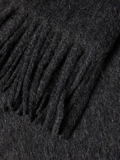 SALMONE Sjaal van puur kasjmier Donkergrijs - 2