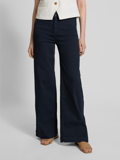 Christian Berg Woman Flared cut jeans met steekzakken Donkerblauw - 4