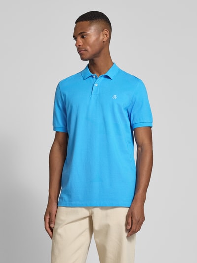 Marc O'Polo Regular Fit  Poloshirt aus reiner Baumwolle Tuerkis 4
