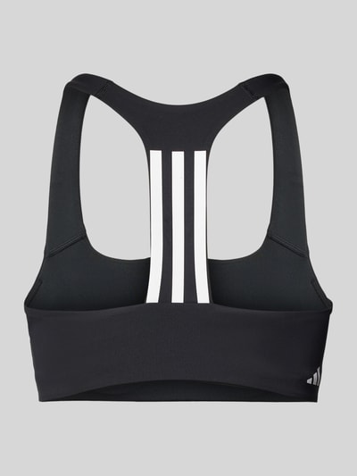 ADIDAS SPORTSWEAR Sportbeha met labeltypische strepen Zwart - 3