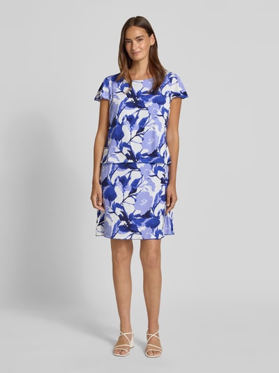 Betty Barclay Knielanges Kleid mit Rundhalsausschnitt Royal 1