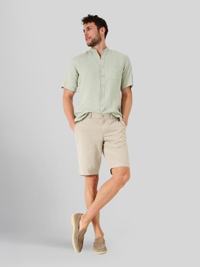 Brax Regular Fit Bermuda aus Baumwoll-Mix Beige 1