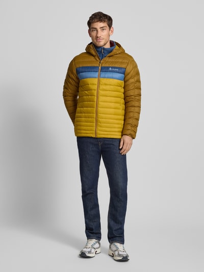 Cotopaxi Daunenjacke mit Kapuze Gold 1