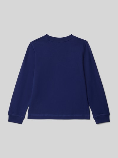 Jack & Jones Sweatshirt met labelstitching, model 'NORREBRO' Blauw - 3