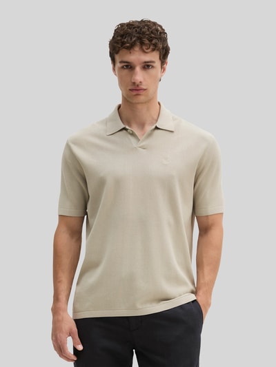 Marc O'Polo Regular Fit Poloshirt aus reiner Baumwolle Mittelgrau 4