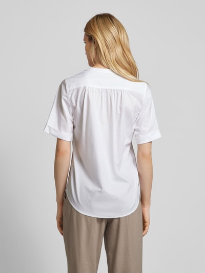 Brax Blouse met tuniekkraag, model 'Style. Veri' Wit - 5