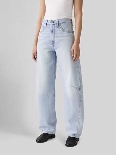 Levi's® Jeansy z szerokimi nogawkami z czystej bawełny w fasonie 5 kieszeni Jasnoniebieski 2